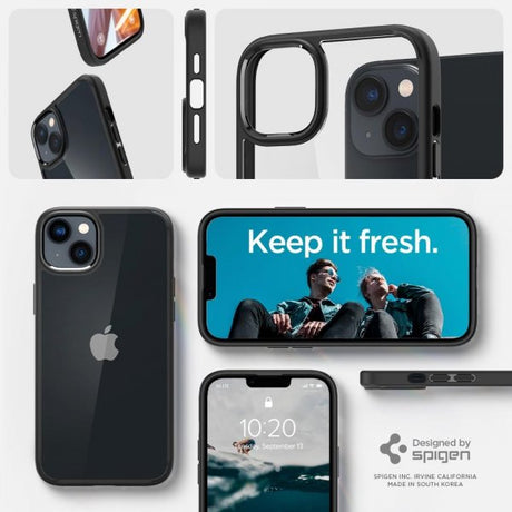 Spigen iPhone 14 Skal Ultra Hybrid Matte Black