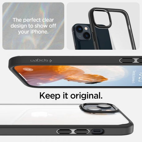 Spigen iPhone 14 Skal Ultra Hybrid Matte Black