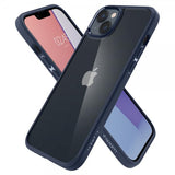 Spigen iPhone 14 Skal Ultra Hybrid Navy Blue