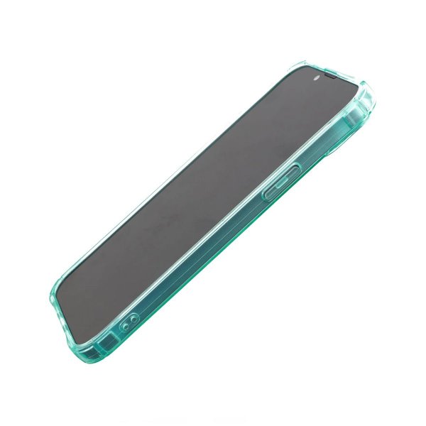 iPhone 14 Skal Korthållare Stöttåligt Grön