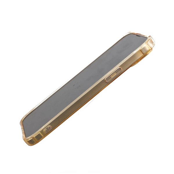 iPhone 14 Skal Korthållare Stöttåligt Gul