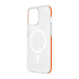 iPhone 13/iPhone 14 Skal Korrugerad MagSafe Orange