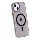 Rvelon iPhone 13/iPhone 14 Skal MagSafe Svart Transparent