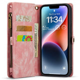 CaseMe iPhone 15 Fodral 008 Series Löstagbart Skal Rosa