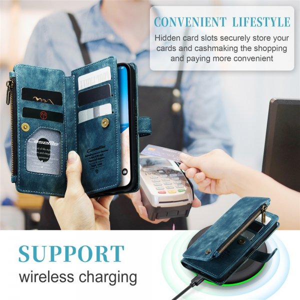 CaseMe iPhone 15 Fodral C30 Series Petrol