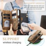 CaseMe iPhone 15 Fodral C30 Series Brun