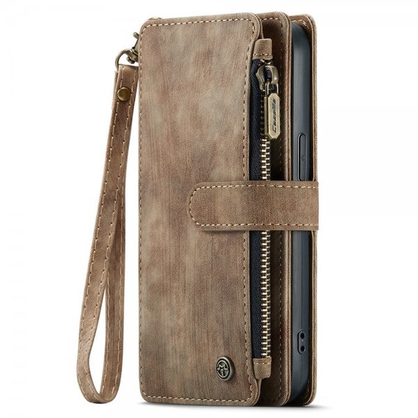 CaseMe iPhone 15 Fodral C30 Series Brun