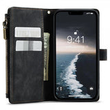 CaseMe iPhone 15 Fodral C30 Series Svart