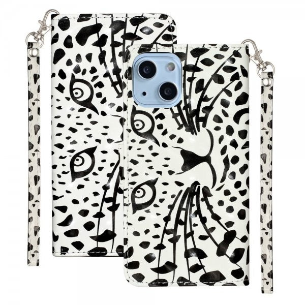 iPhone 15 Fodral Motiv Leopard
