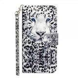 iPhone 15 Fodral Motiv Vit Tiger