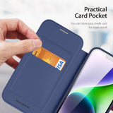 Dux Ducis iPhone 15 Fodral Skin X Pro Series MagSafe Blå