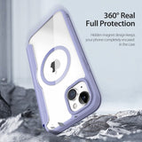 Dux Ducis iPhone 15 Fodral Skin X Pro Series MagSafe Lila