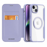 Dux Ducis iPhone 15 Fodral Skin X Pro Series MagSafe Lila