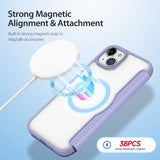 Dux Ducis iPhone 15 Fodral Skin X Pro Series MagSafe Lila