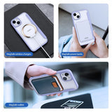 Dux Ducis iPhone 15 Fodral Skin X Pro Series MagSafe Lila