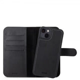 holdit iPhone 15 Fodral Wallet Case Magnet Plus Svart
