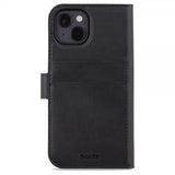 holdit iPhone 15 Fodral Wallet Case Magnet Plus Svart