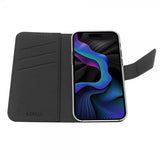 Celly iPhone 15 Fodral Wally Wallet Case Svart