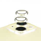 PanzerGlass iPhone 15/iPhone 15 Plus Kameraskydd Hoops Gul