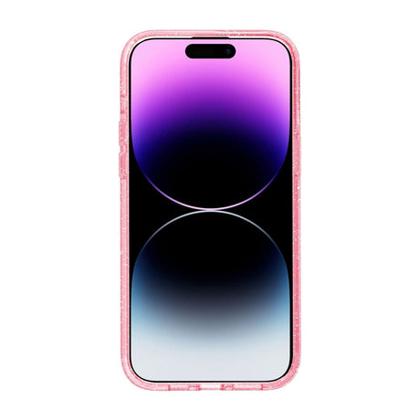 iPhone 15 Skal Glitter MagSafe Rosa