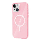 iPhone 15 Skal Glitter MagSafe Rosa