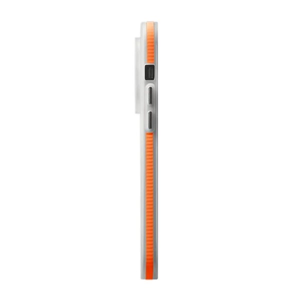 Rvelon iPhone 15 Skal Korrugerad MagSafe Orange