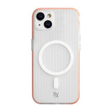 Rvelon iPhone 15 Skal Korrugerad MagSafe Orange
