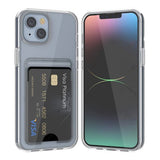 Rvelon iPhone 15 Skal Korthållare Transparent