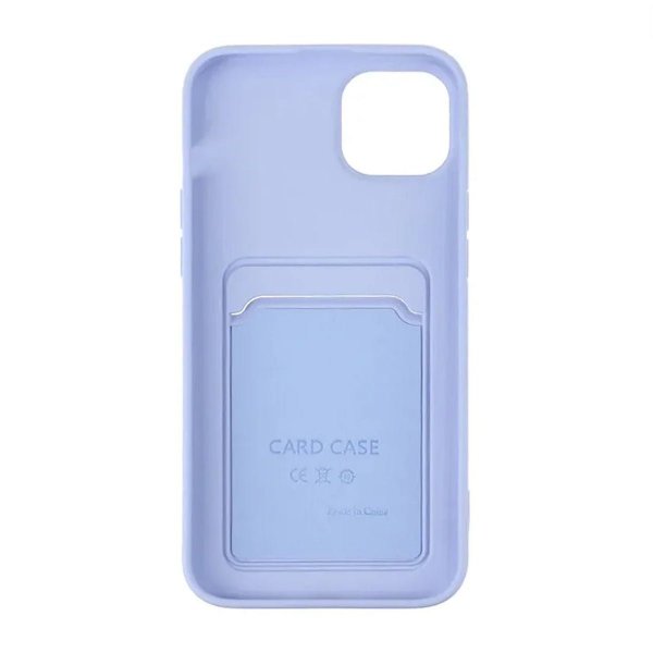 iPhone 15 Skal Korthållare Lila