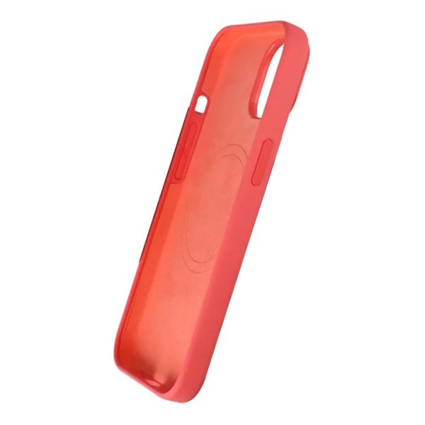 Rvelon iPhone 15 Skal Silikon MagSafe Röd