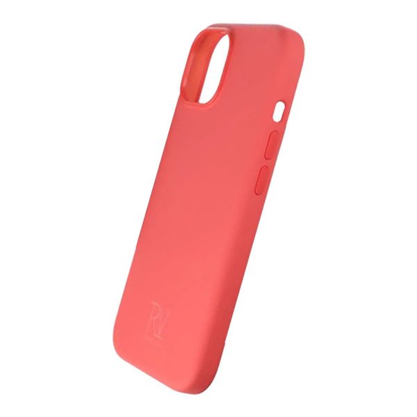 Rvelon iPhone 15 Skal Silikon MagSafe Röd