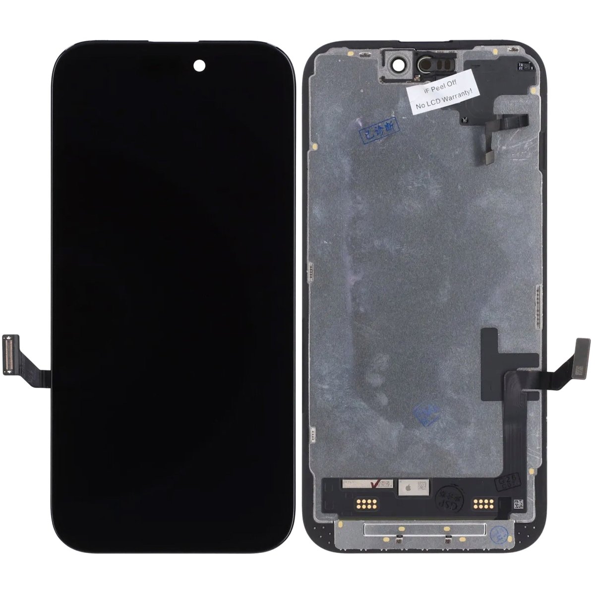 iPhone 15 OLED Skärm Original Assembly - Diagnostik Pass