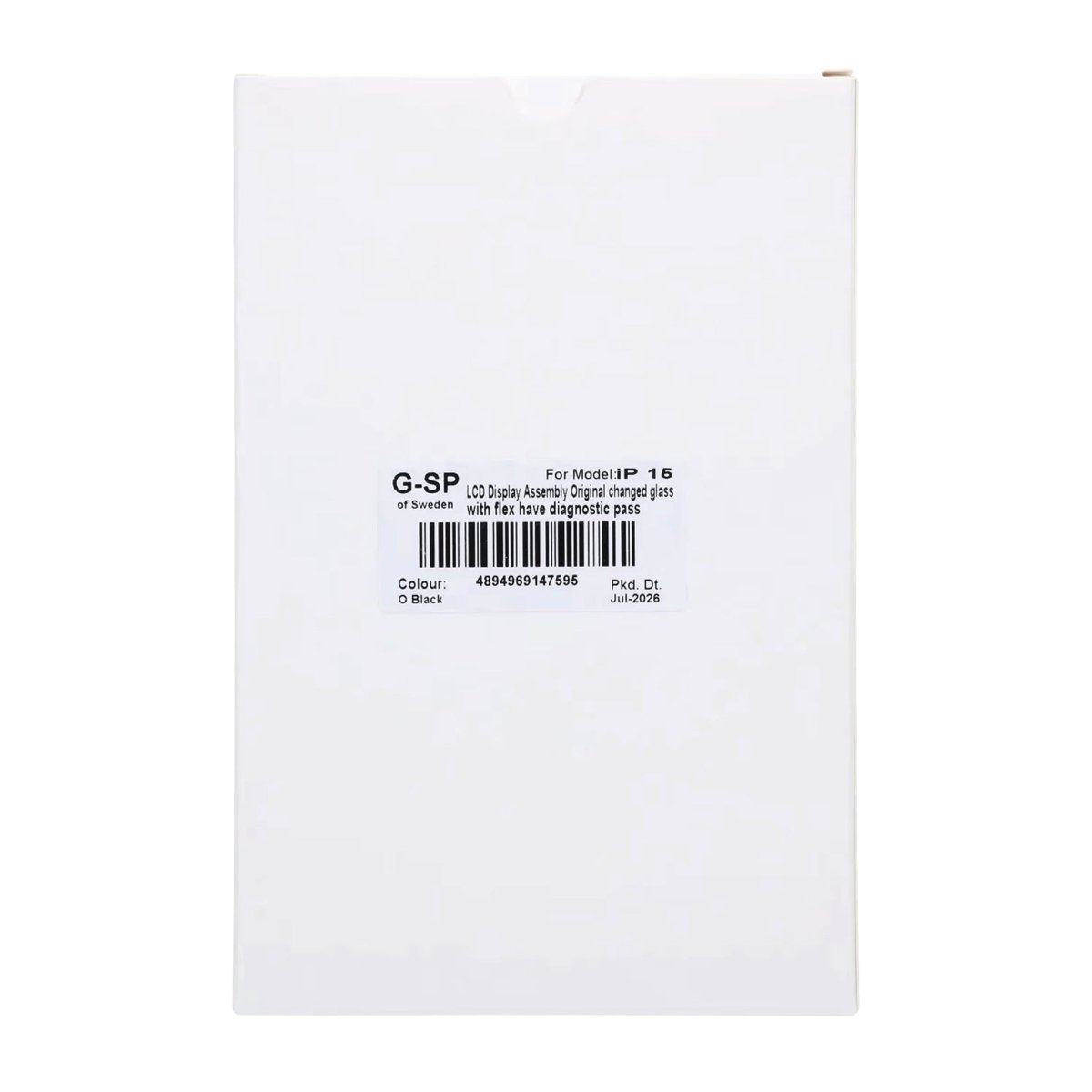 iPhone 15 OLED Skärm Original Assembly - Diagnostik Pass