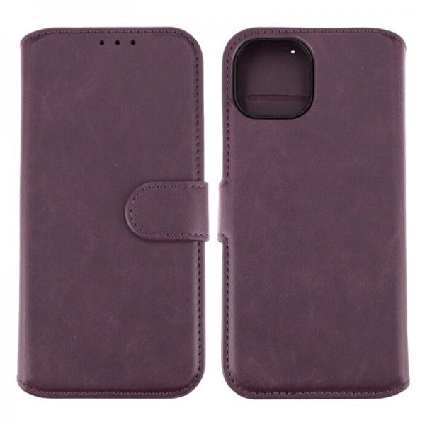 Rvelon iPhone 15 Fodral Magnetiskt Avtagbart Skal Lila