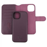 Rvelon iPhone 15 Fodral Magnetiskt Avtagbart Skal Lila