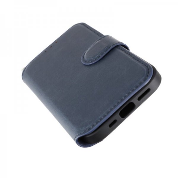 Rvelon iPhone 15 Fodral 4 Kortfack MagSafe Blå
