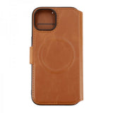 Rvelon iPhone 15 Fodral 4 Kortfack MagSafe Brun