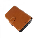 Rvelon iPhone 15 Fodral 4 Kortfack MagSafe Brun