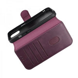 Rvelon iPhone 15 Fodral 4 Kortfack MagSafe Lila
