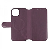 Rvelon iPhone 15 Fodral 4 Kortfack MagSafe Lila