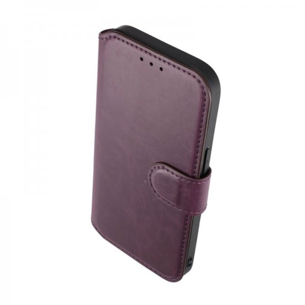 Rvelon iPhone 15 Fodral 4 Kortfack MagSafe Lila