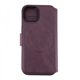 Rvelon iPhone 15 Fodral 4 Kortfack MagSafe Lila