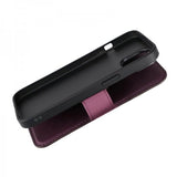 Rvelon iPhone 15 Fodral 4 Kortfack MagSafe Lila