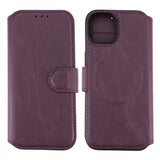 Rvelon iPhone 15 Fodral 4 Kortfack MagSafe Lila