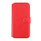 Rvelon iPhone 15 Fodral 4 Kortfack MagSafe Röd