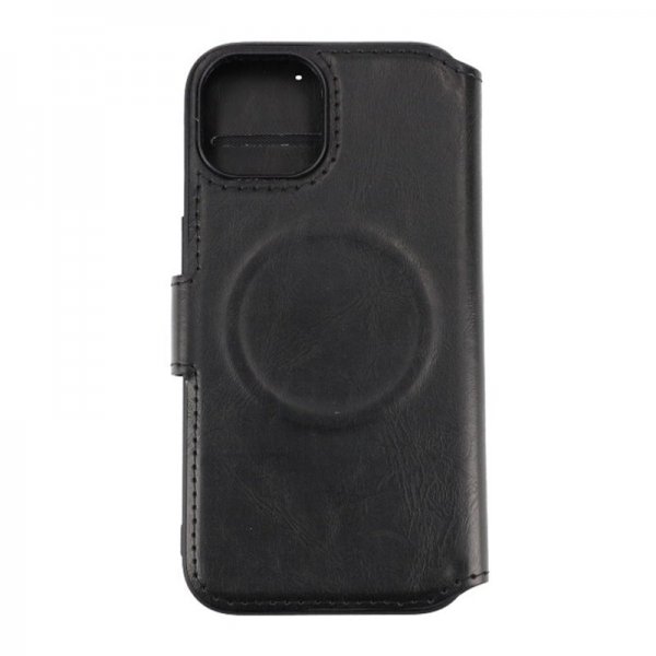 Rvelon iPhone 15 Fodral 4 Kortfack MagSafe Svart