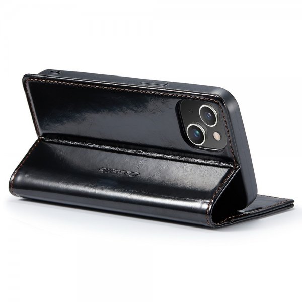 CaseMe iPhone 15 Plus Fodral 003 Series Svart