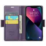 CaseMe iPhone 15 Plus Fodral 023 Series Lila