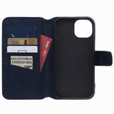 Nordic Covers iPhone 15 Plus Fodral Essential Leather Heron Blue