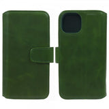 Nordic Covers iPhone 15 Plus Fodral Essential Leather Juniper Green
